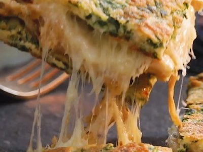 Receta para vagos: hacete estos paquetitos de zuchinni y espinaca riquísimos y olvidate de perder tiempo en la cocina