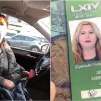 Diputada de Morena 'charolea” y evita multa de tránsito; ella acusa 'abuso policial” (VIDEO)