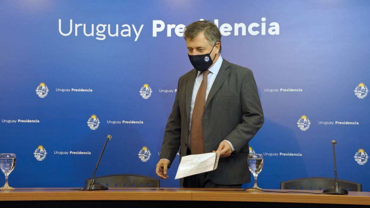Coronavirus en Uruguay. Fuente: (Twitter)