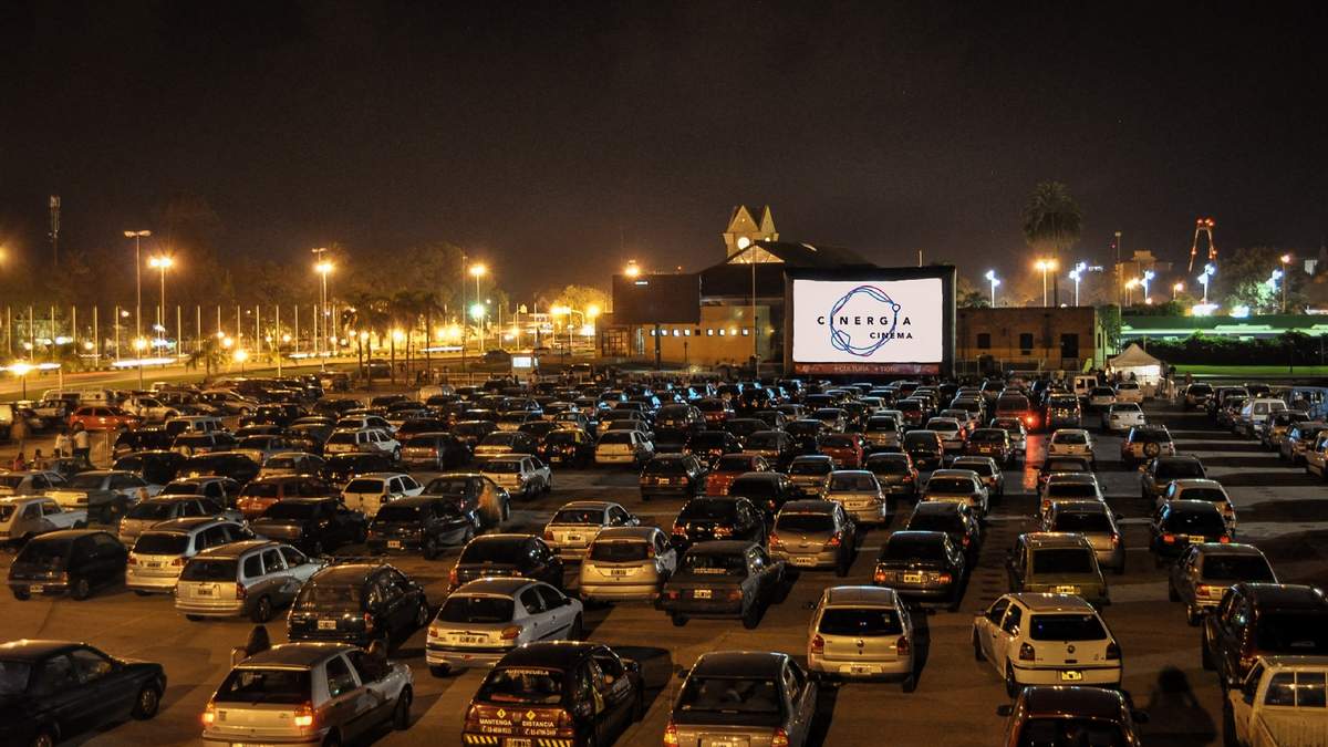 Un autocine de Martínez volverá a funcionar. (Fuente: Twitter)
