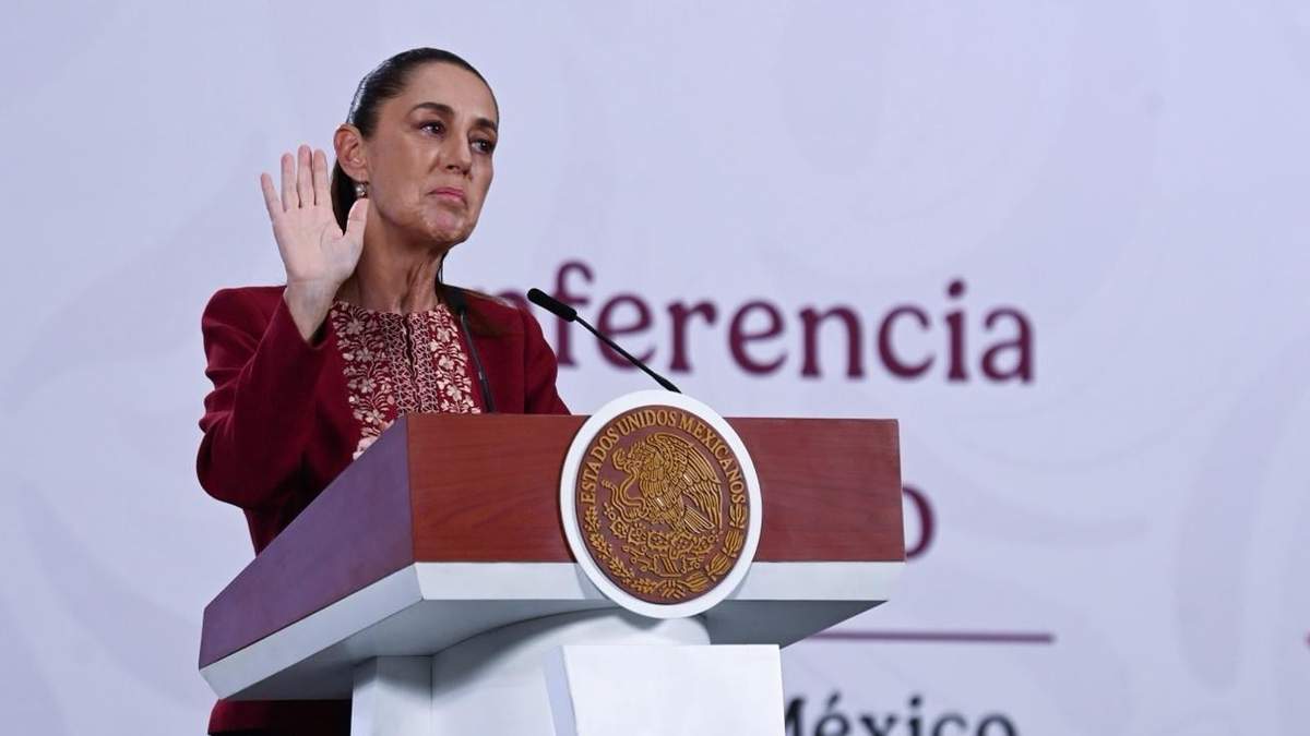 La presidenta en Palacio Nacional