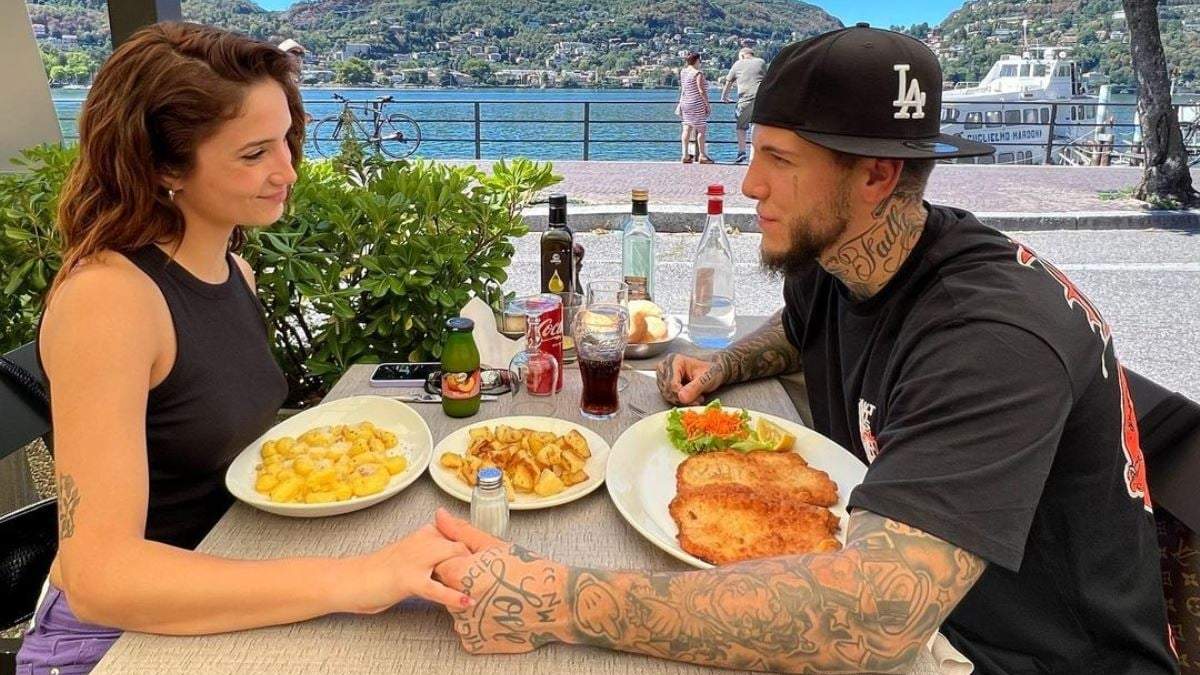 Meludy Luz y Alex Caniggia. Fuente: (Instagram)