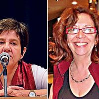 Berta Hiriart y Lourdes Pérez Gay