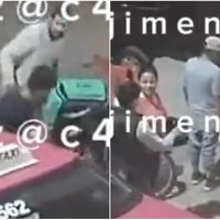 A batazos y golpes dejan inconsciente a repartidor de DiDi en Álvaro Obregón (Video)