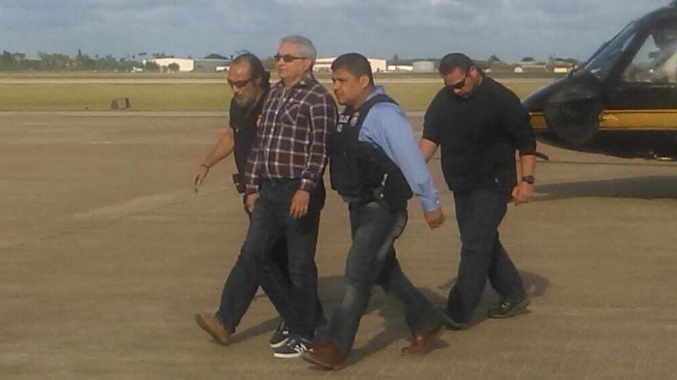 Yarrington, el 20 de abril, día que fue extraditado