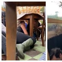 Balacera en la Roma causa pánico en un restaurante; el video se volvió viral