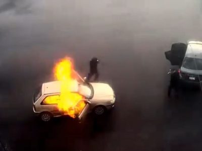 Fiscalía de Jalisco indaga relación de bloqueos con la muerte de un conductor de vehículo incendiado