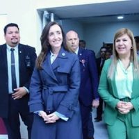 Victoria Villarruel recorre Añelo y participa de la Oil and Gas en el espacio Duam
