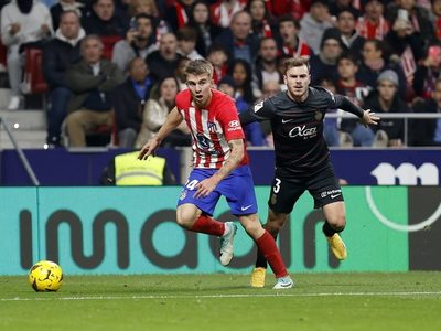 Atlético se impone 1-0 al Mallorca; llega a 18 victorias en fila en casa