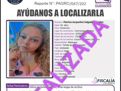 Localizan “sana y salva” a fiscal de Coyuca que había sido secuestrada por un comando