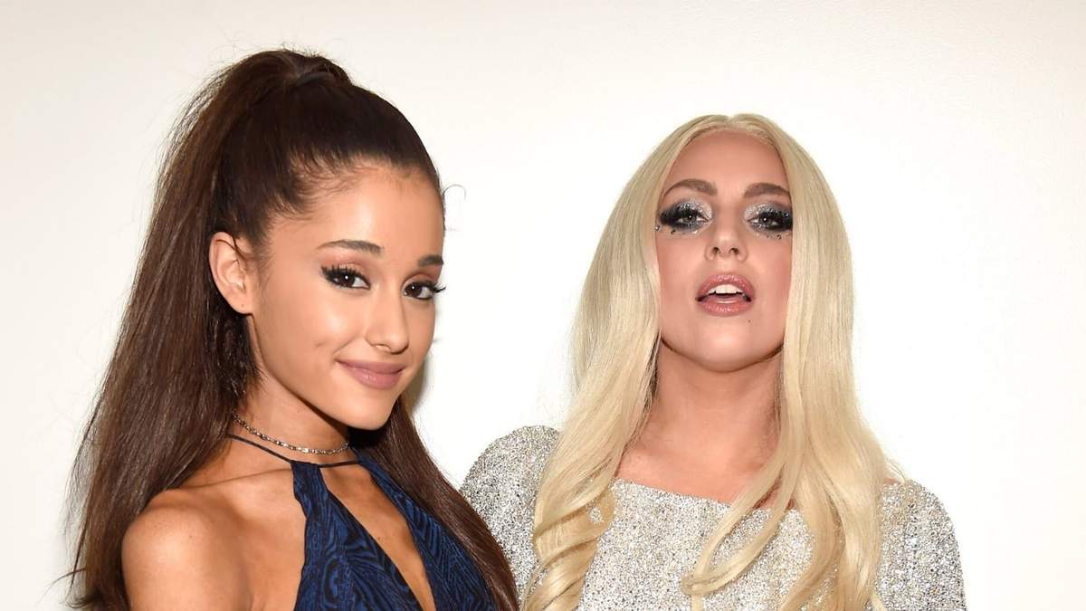 Ariana Grande y Lady Gaga. Fuente: (Twitter).