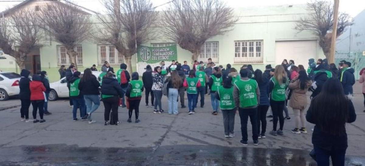 Integrantes de ATE Neuquén. Fuente: (Facebook)