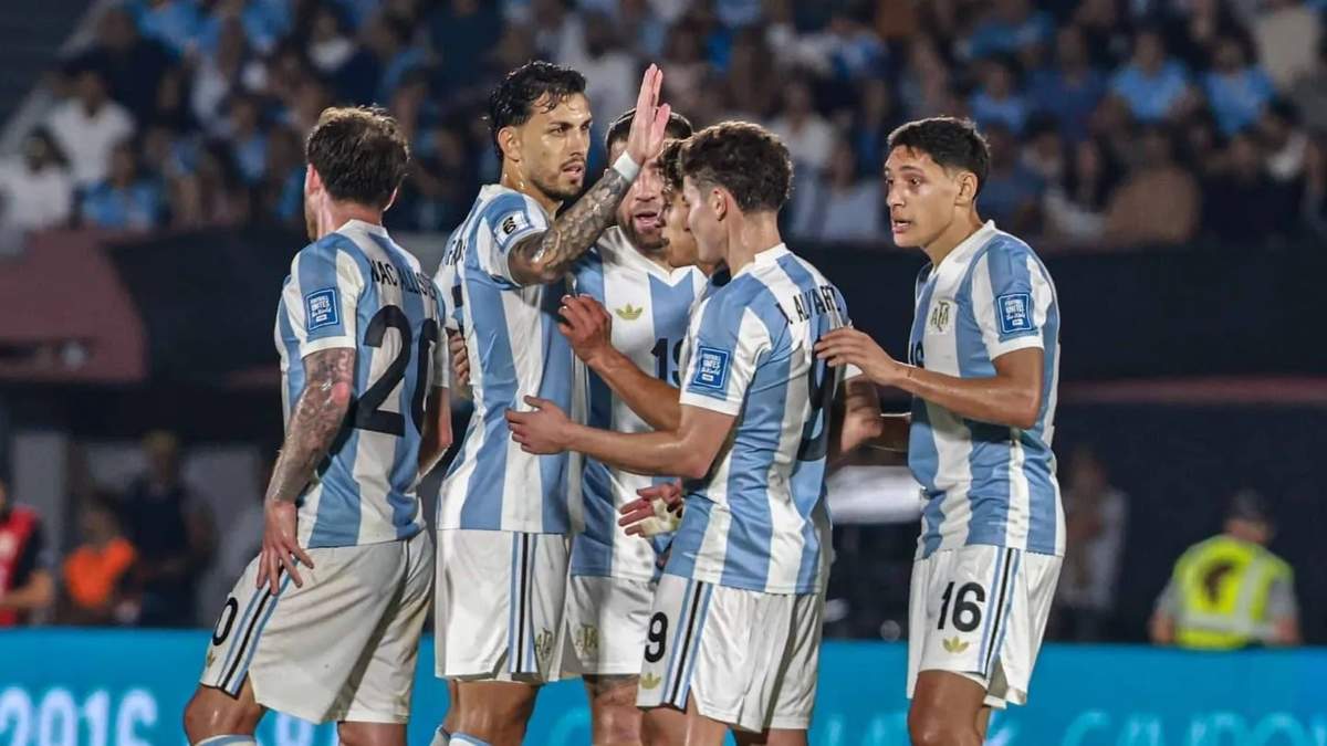 Selección Argentina. Fuente: (Instagram).