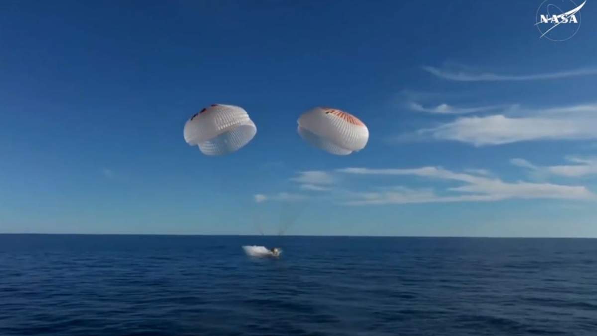 La cápsula Crew Dragon Freedom de Space X
