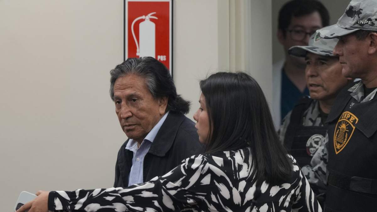 El expresidente peruano Alejandro Toledo