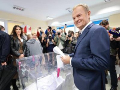La oposición polaca proclama su victoria tras conocerse los sondeos