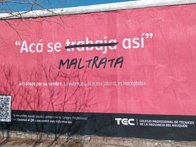 Lanzaron en Neuquén una nueva campaña contra la violencia y el acoso laboral