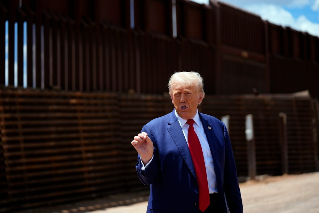 Trump migración Foto Evan Vucci  AP