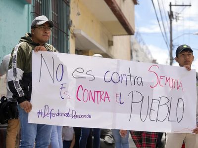 Llueven críticas contra gobierno de Guatemala por interferencia en elecciones