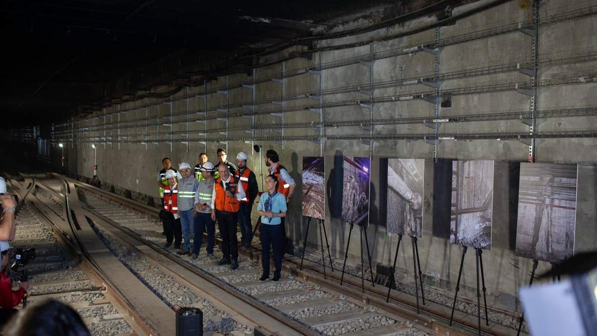 Sheinbaum entrega obra civil del primer tramo de la Línea 1 del Metro