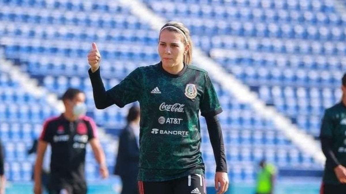 La jugadora mexicana Alicia Cervantes