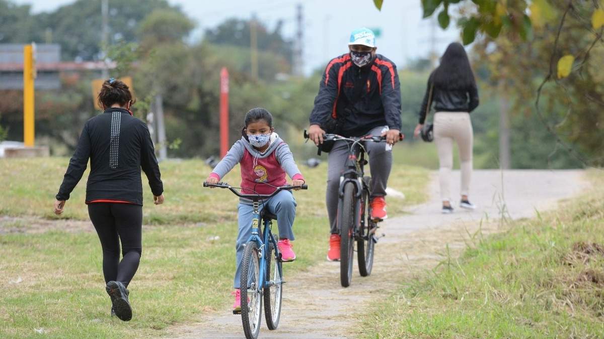 Salidas en bicicleta. Fuente: (Twitter)