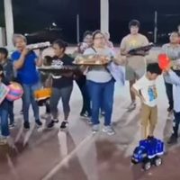 Cártel da regalos de Día de Reyes en Tabasco