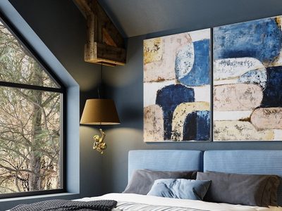 Cómo decorar la pared del cabecero para que tu dormitorio se vea más lindo y más grande