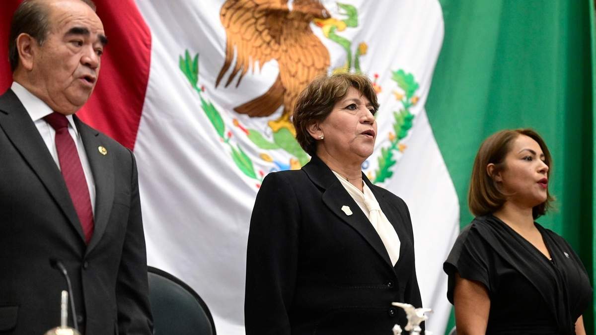 La gobernadora del Edomex