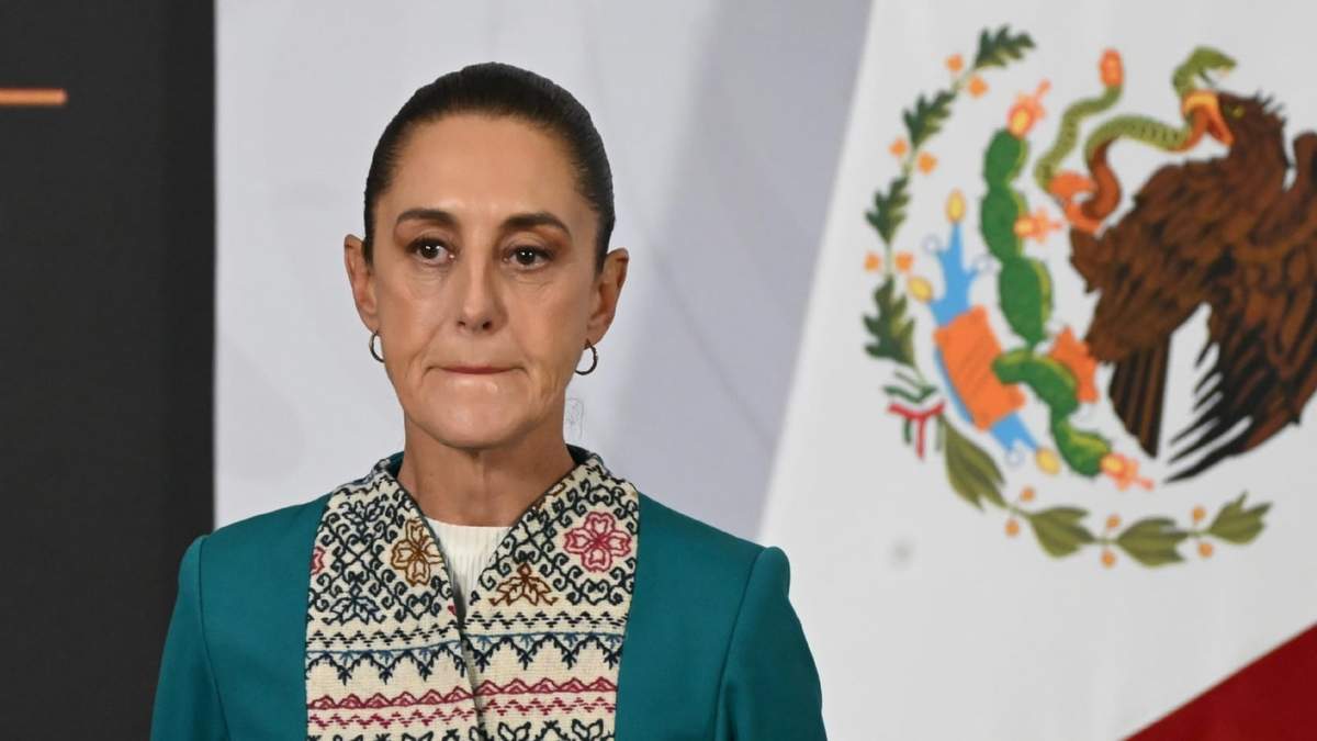 La presidenta Claudia Sheinbaum en la conferencia matutina de Palacio Nacional, el martes 31 de marzo de 2026