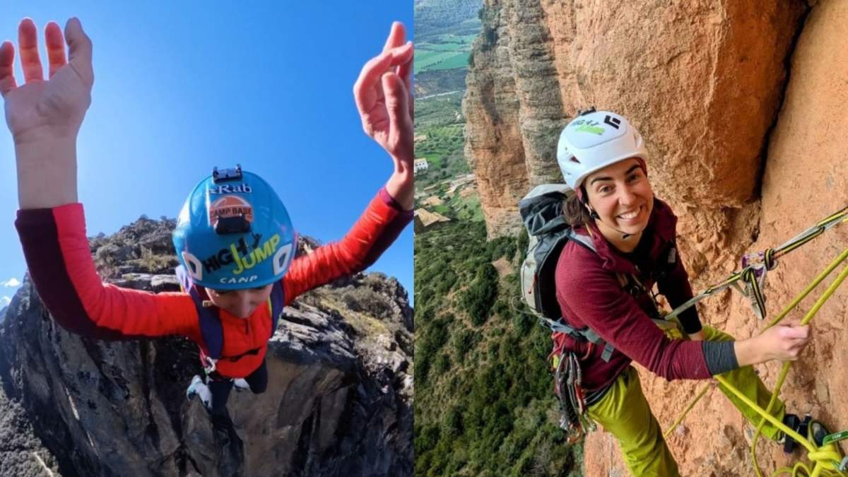 Marta Jiménez se especializó en deportes de alto riesgo como el salto base, una disciplina que combina la técnica del paracaidismo con puntos de lanzamiento fijos y a baja altura.