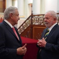"Fraterno encuentro": AMLO se reunió con Lula en Palacio Nacional