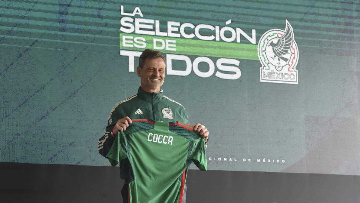 Presentación de Diego Cocca como DT del Tri