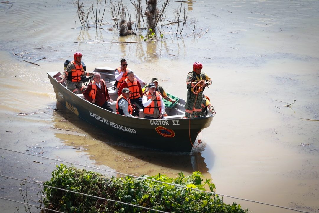 En la localidad de El Cerrito de Tlacotepec, municipio de Metztitlán. Foto X  @gobiernohidalgo