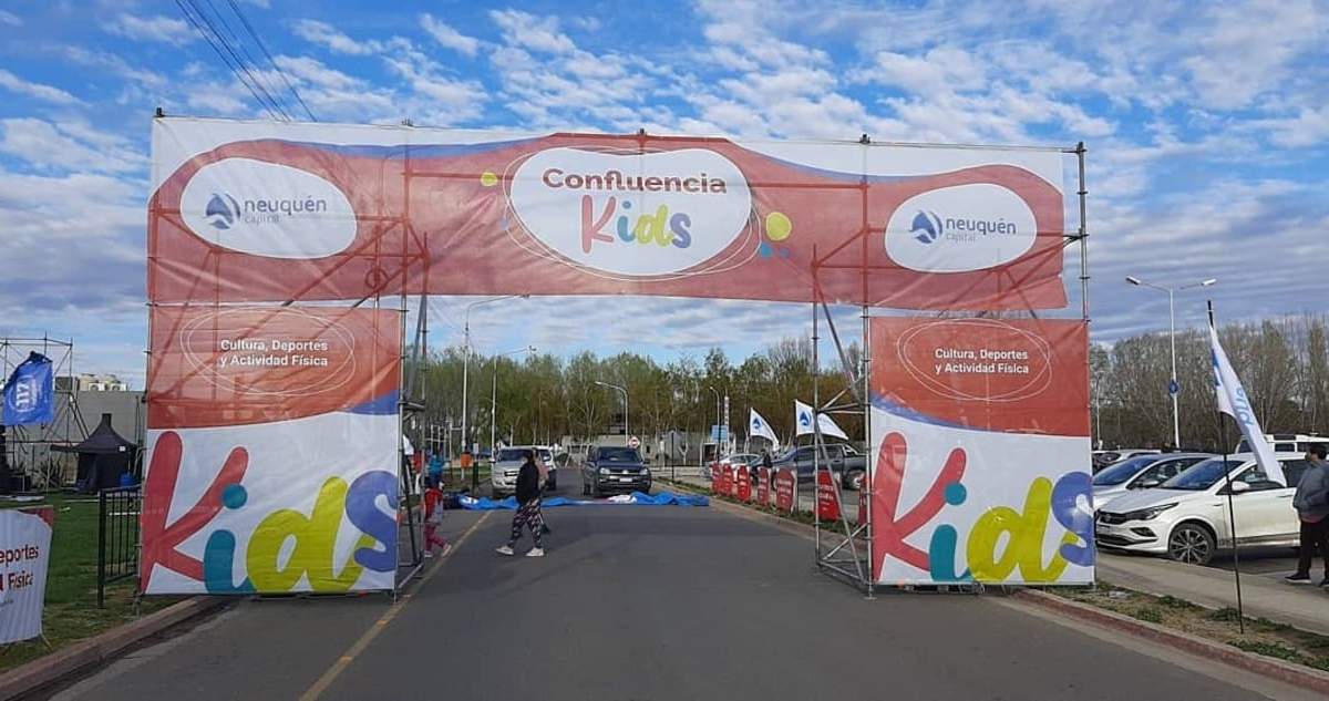 Carrera Confluencia Kids. Fuente: (Twitter)