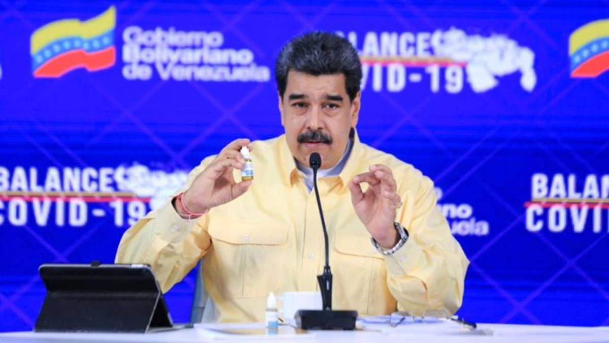 El presidente Nicolás Maduro