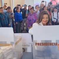 Veo mucho entusiasmo ciudadano y “todo va muy bien”, dice Brugada antes de votar