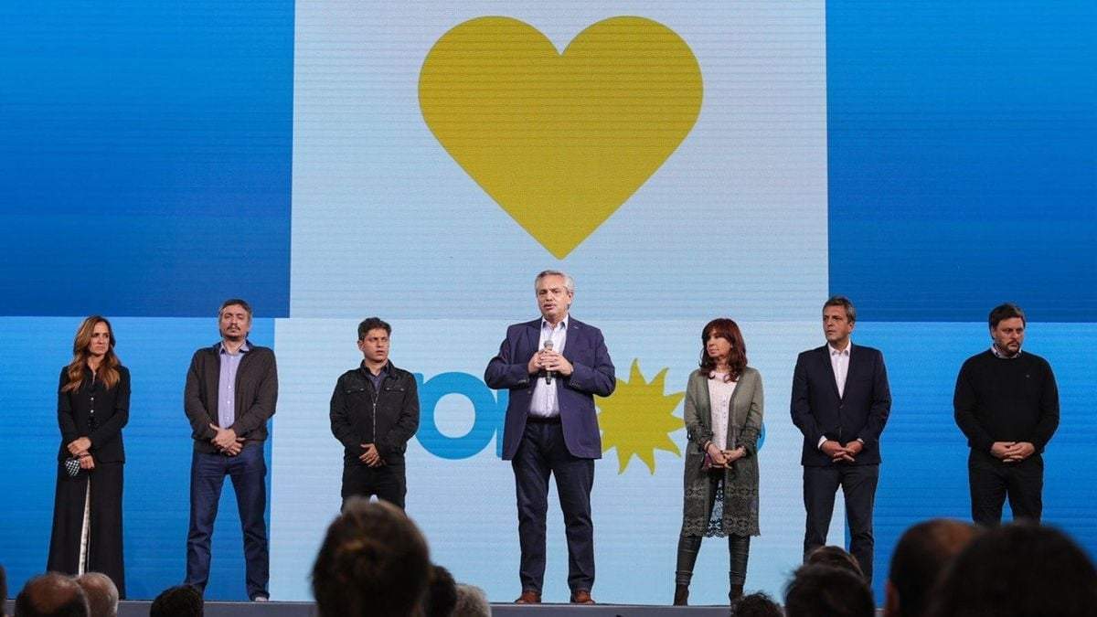 Los líderes del Frente de Todos. Fuente: (Twitter)