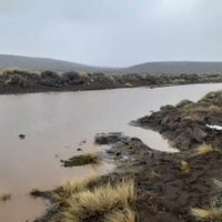 Comunidad mapuche Cayulef de Catan Lil reclaman por el estado de los caminos