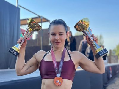 Ella Bucio gana el bronce en estilo libre la Copa del Mundo de Parkour en Coímbra, Portugal