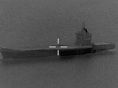 EEUU hundió un buque de guerra iraní de grandes dimensiones