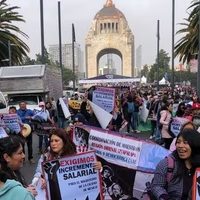Demandan maestros de la CNTE aumento salarial, basificación y mejores condiciones laborales
