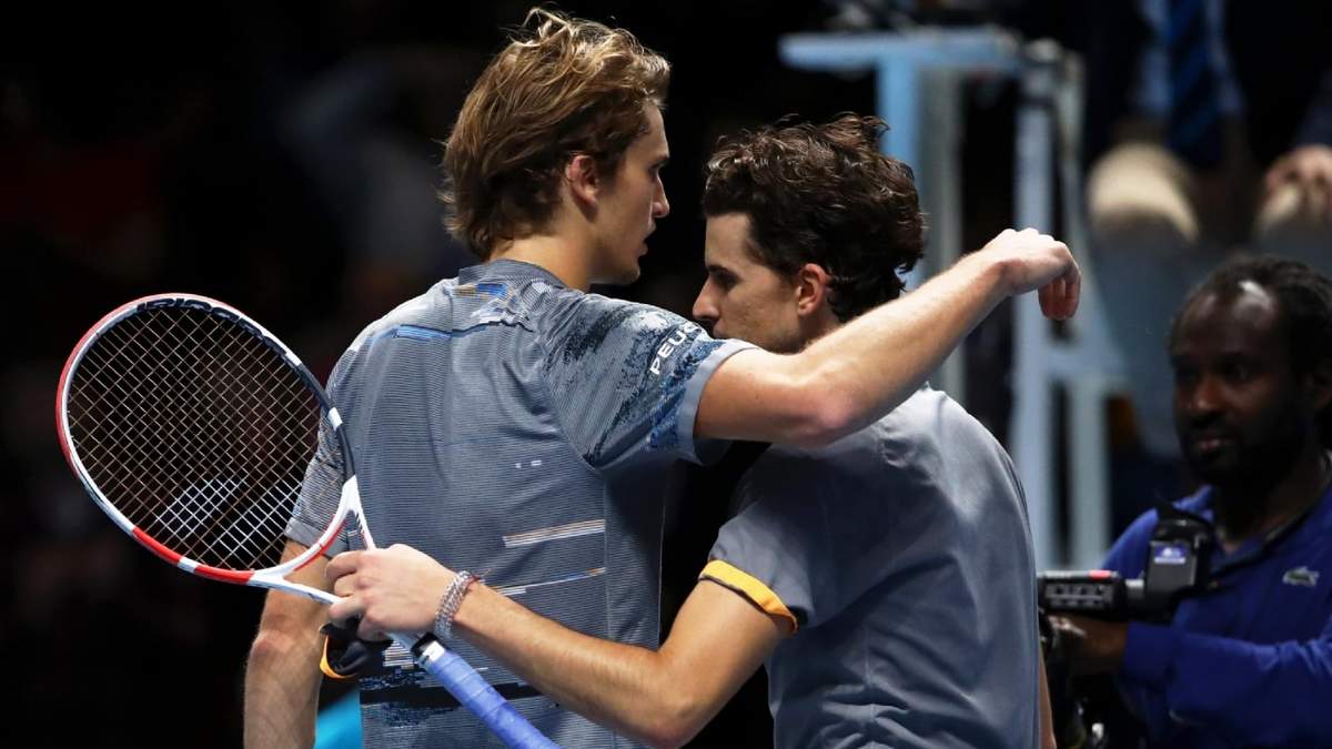 Thiem vs Zverev. Fuente (Instagram)