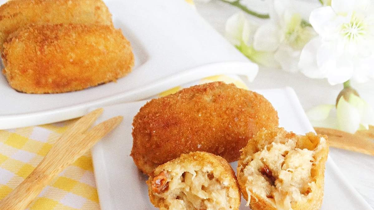 Croquetas de pollo. Fuente: (Instagram)