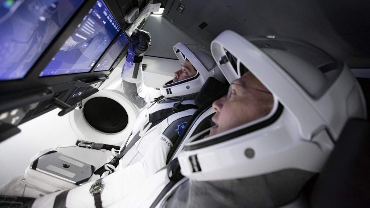 Vuelo espacial de la NASA y SpaceX. Fuente: (Twitter)
