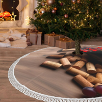 Solo con corchos de vino, armá este hermoso portamacetas inspirado en la Navidad