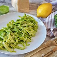 Los elegidos de Nicole Neumann: fideos de kale con pesto de palta, con 3 ingredientes, la original receta que es furor
