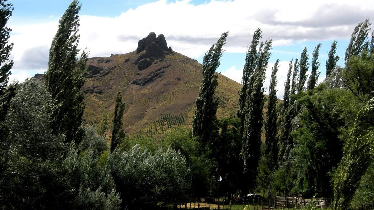 Ñorquín limita al norte con los departamentos Minas y Chos Malal. Fuente: (Twitter)