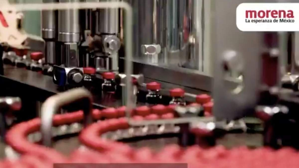 El INE rechazo retirar el spot de Morena en el que asegura que donara recursos para la vacuna