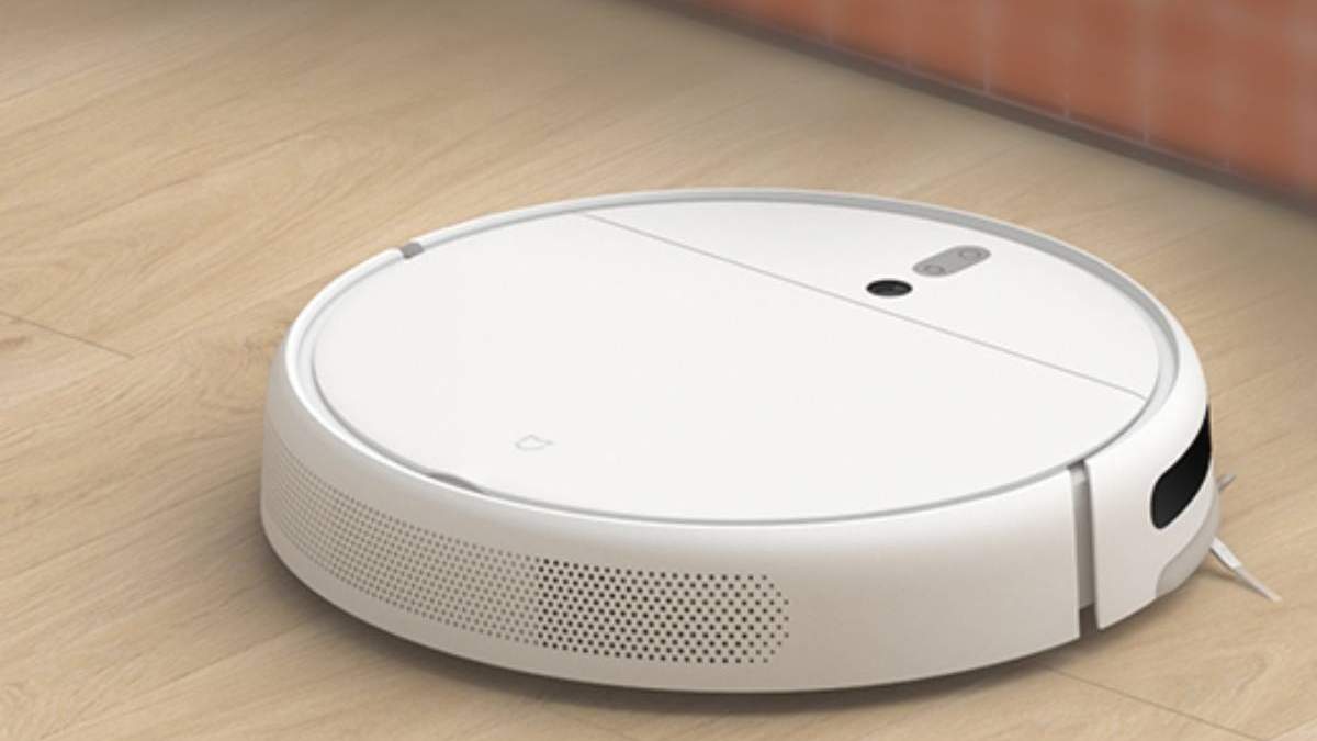 Una aspiradora robot que se puede controlar con una app desde un dispositivo móvil